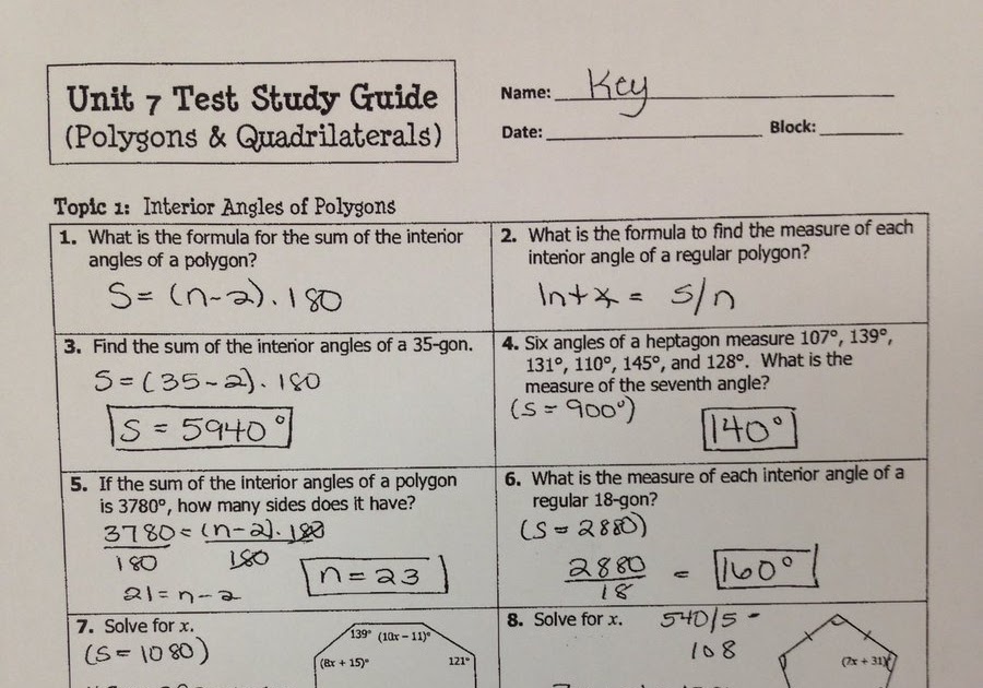 Perpendicular And Angle Bisectors Answer Key