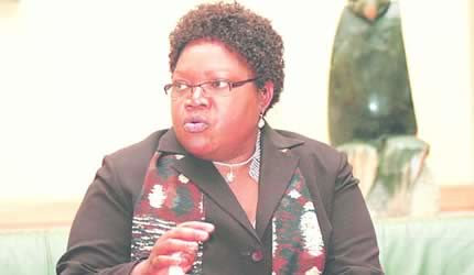 Republic of Zimbabwe Vice President Joice Mujuru. She has encouraged students to seek excellence in education. by Pan-African News Wire File Photos
