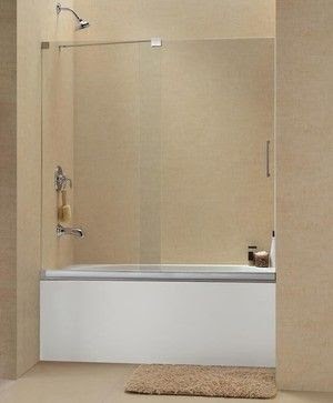 Frameless Glass Bathtub Doors - designinmimd