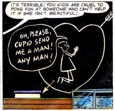 She should probably be more worried about her lack of toes than getting a man, actually.
