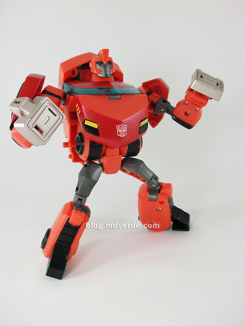 Transformers Ironhide Animated Deluxe Takara - modo robot