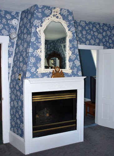 Fireplace in the Princess Victoria Suite