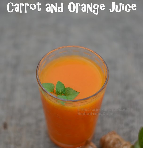 Carrot And Orange Juice