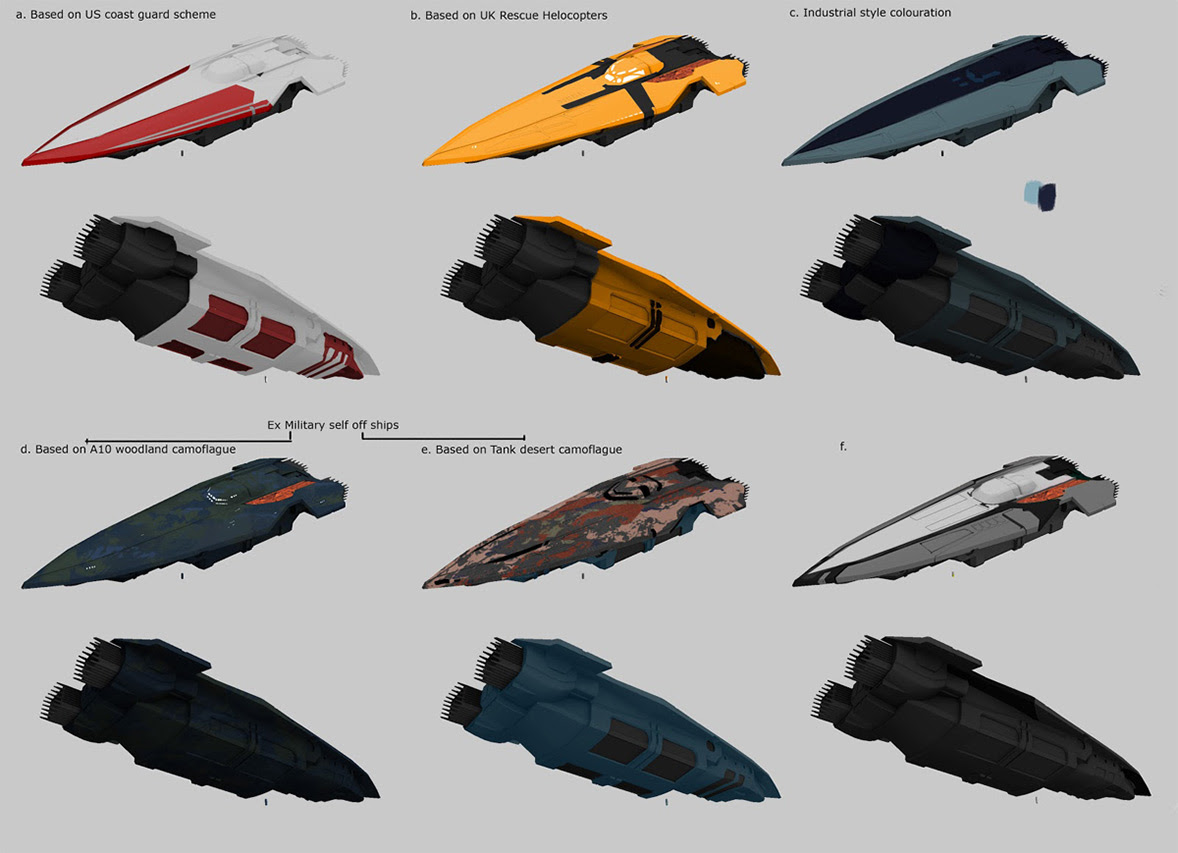 Concept Ships Concept Ships From Elite