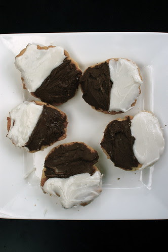 gluten-free black and white cookies