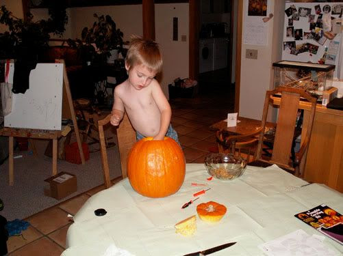 Pumpkin Carving 2008