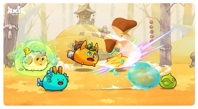 Game Axie Infinity Wallpaper Hd - Axie Infinity Partners Up With Kakao