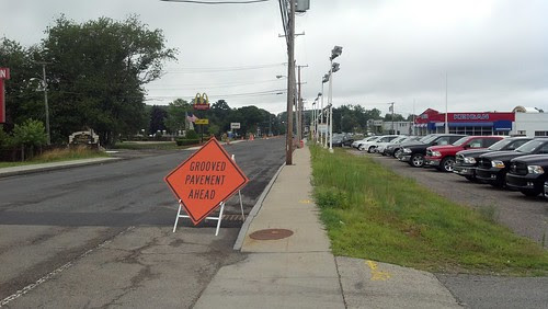Big Y: getting ready to pave