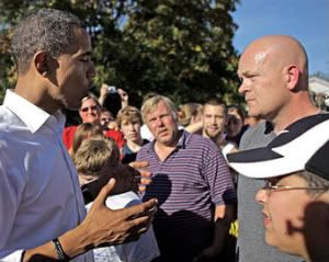 Obama and Joe The Plumber