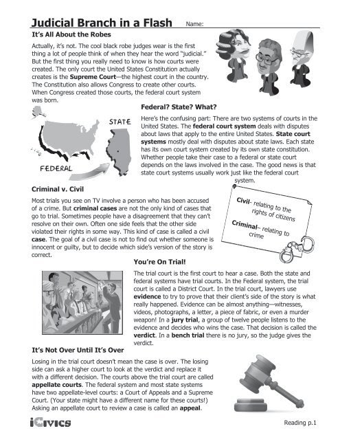 Judicial Branch In Flash Icivics Answer : Crossword Puzzle Icivics