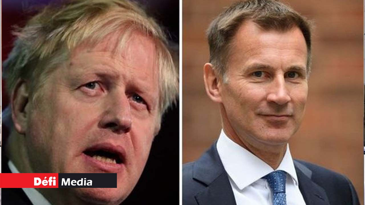 Boris Johnson et Jeremy Hunt (Crédit photo : www.express.co.uk/ PA/Getty)