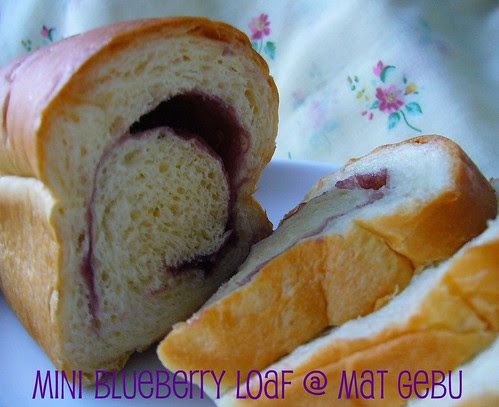 Mini Blueberry Loaf