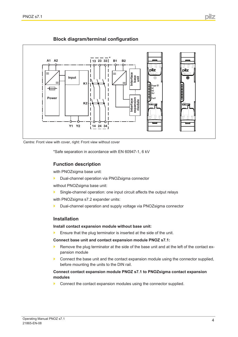 Pilz Relay Wiring Diagram - Wiring Diagram