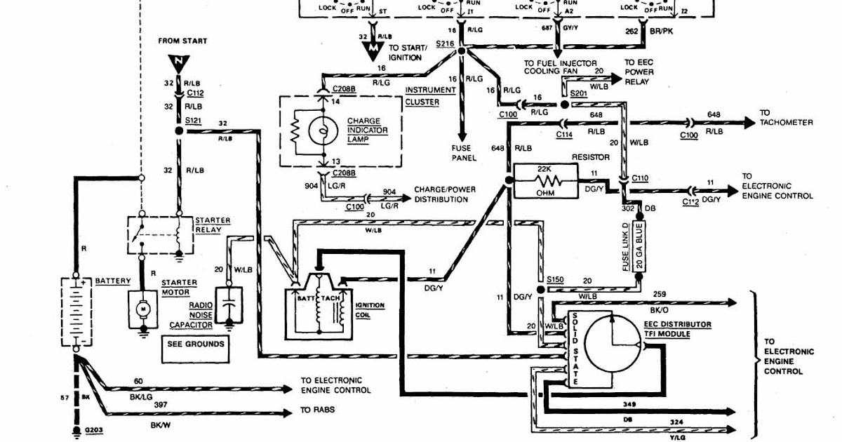 1990 ford f150 ignition switch wiring diagram