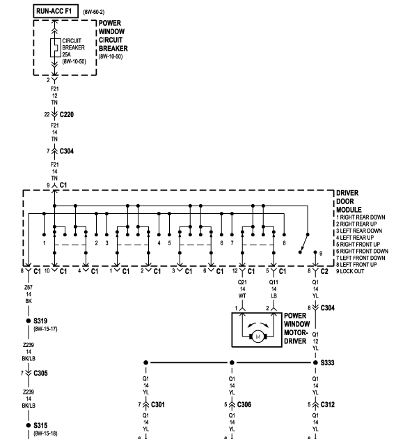 Dodge Ram Wiring Harnes For Window - Wiring Schema Collection