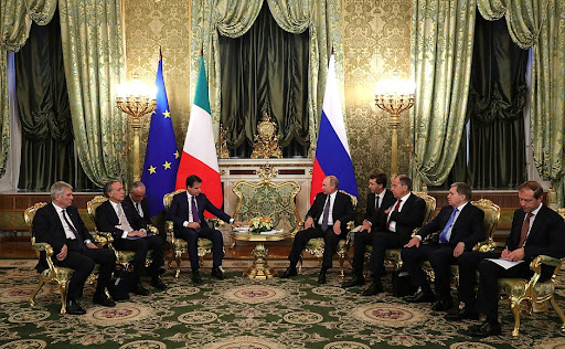 Meeting with Prime Minister ofÃƒÆ’Ã¢â‚¬Å¡Ãƒâ€šÃ‚Â Italy Giuseppe Conte.