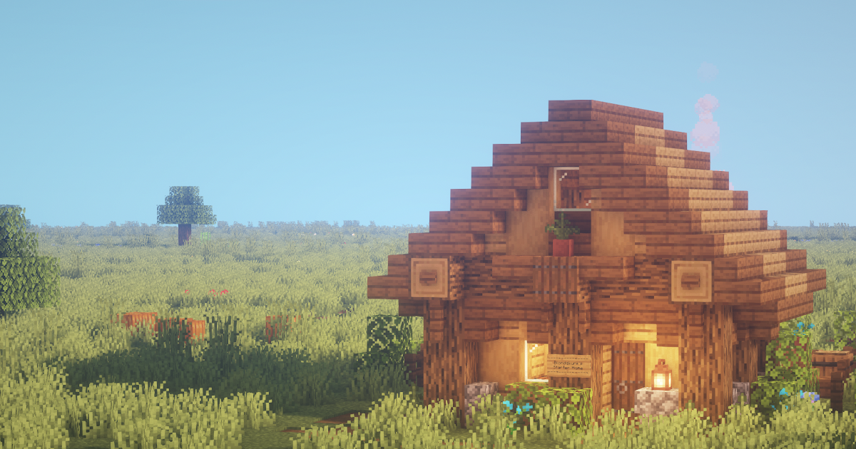 How To Build A Cute Cabin In Minecraft