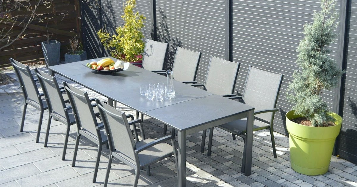 Table Et Chaise De Jardin En Plastique Leclerc