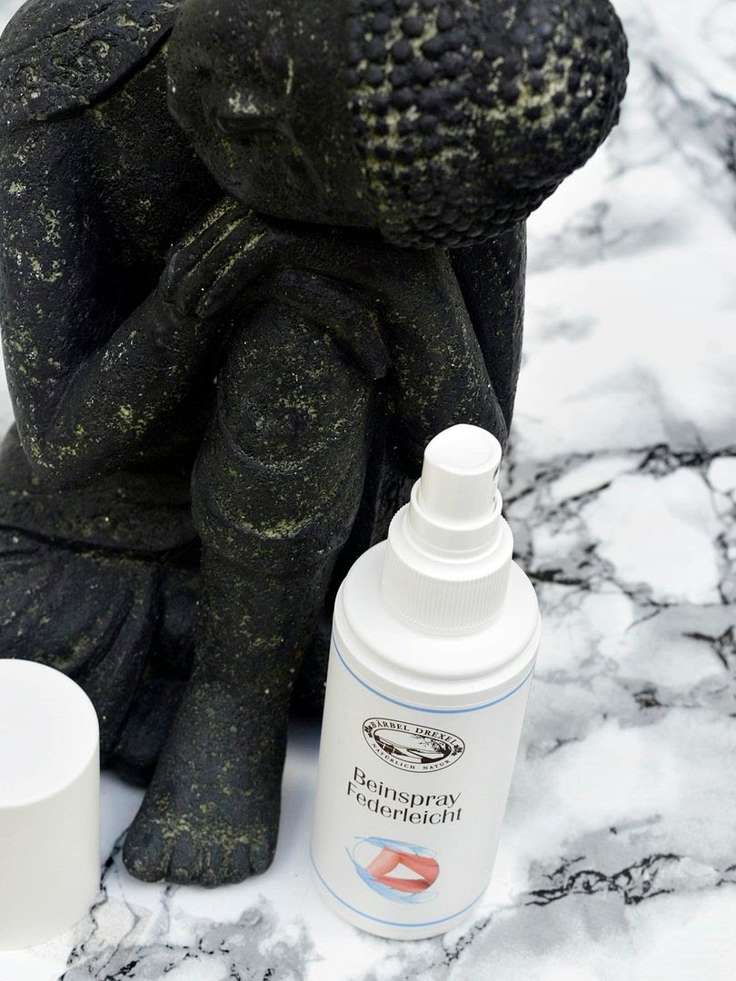 Federleichte Beine auch im Sommer Bärbel Drexel Beinspray Federleicht Review