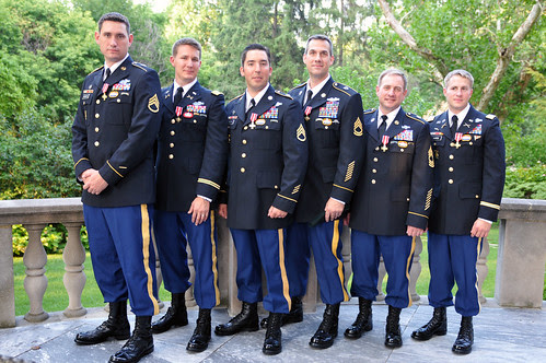 National Guard, active duty Green Berets receive high honor from French Ambassador