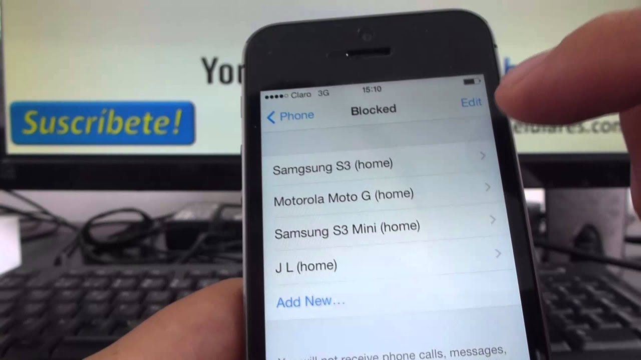 How To Unblock Contacts On Iphone | Iphone 4 8gb