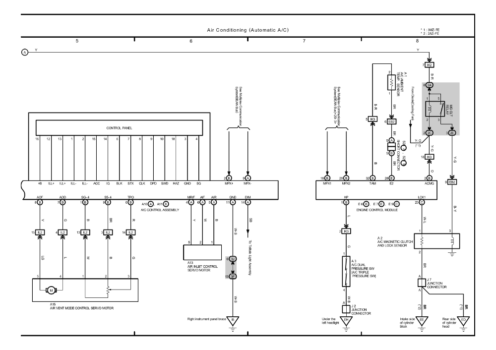 Toyota Highlander Engine Diagram