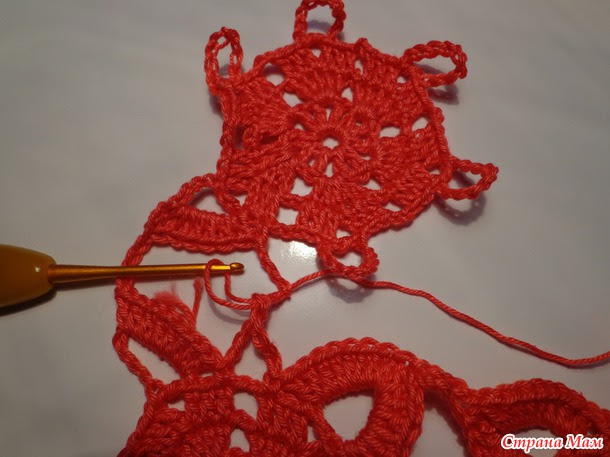 On-line knitting dress from ledi ti with osers
