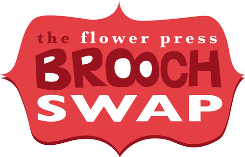 Flower Press Brooch Swap