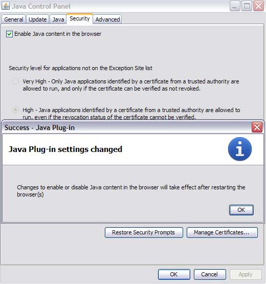 java start 1