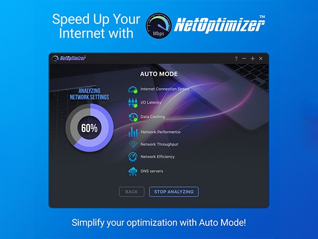 NetOptimizer™ Internet Speed Booster for $19