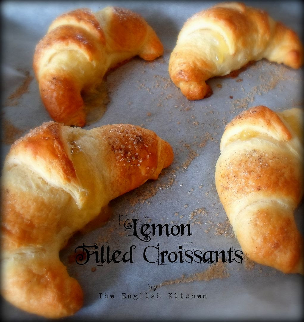 Lemon Filled Croissants Lemon Filled Croissants