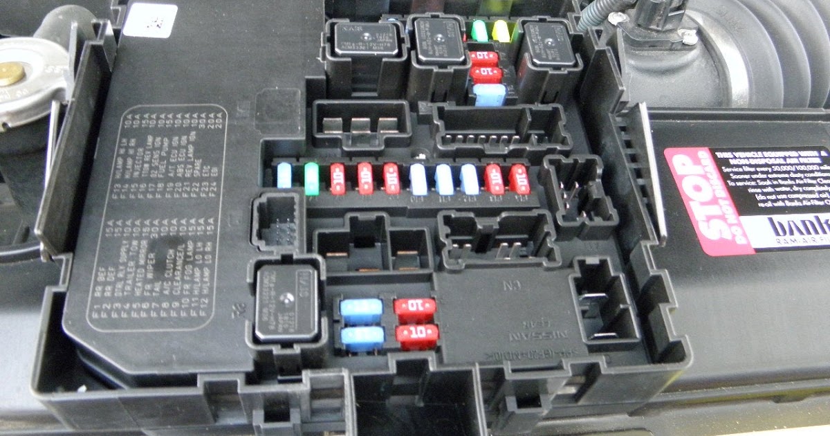 2007 Nissan Xterra Fuse Box Diagram