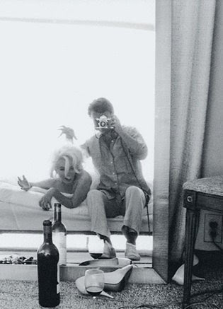 The photo shoot took place at the Bel Air Hotel and, reportedly, there was a lot of alcohol in the air. It is also rumored that an "encounter" happened between the two during the shoot. This is how Beta Slaves are programmed to be.