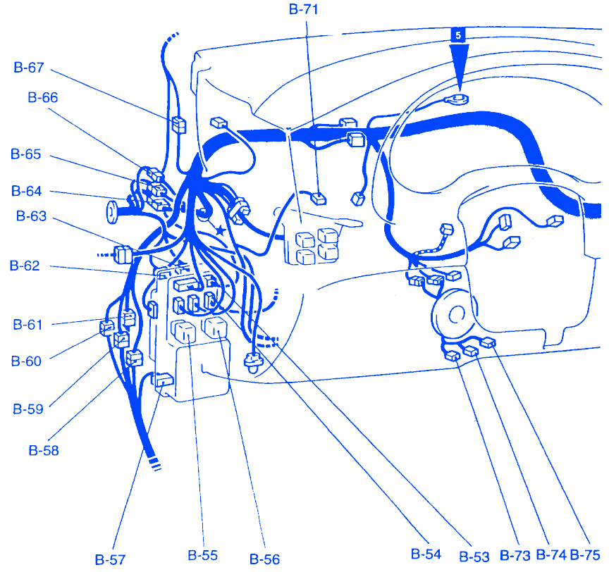 1994 Dodge Stealth Fuse Box Diagram - diagram ear