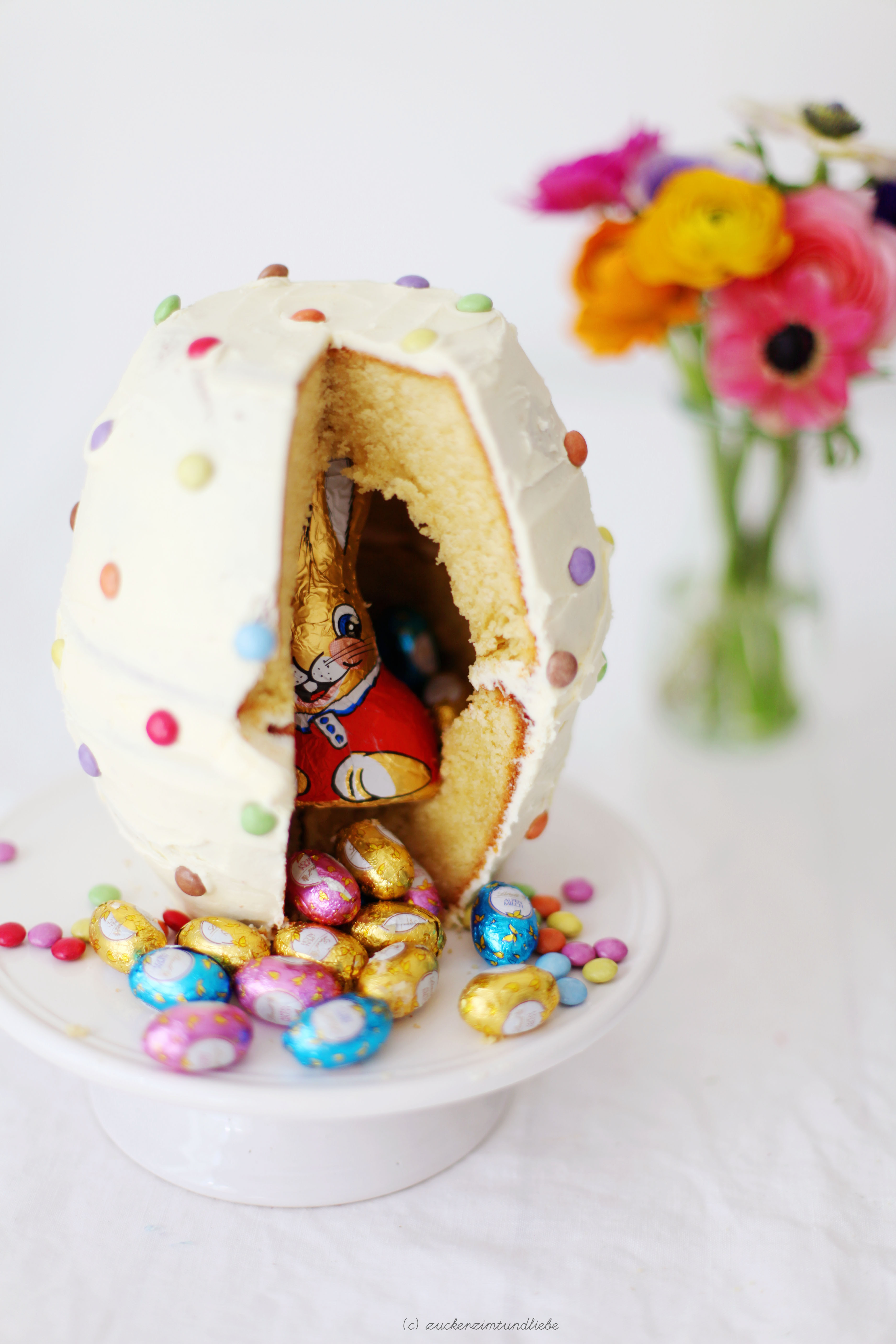 Zuckerzimtundiiebe easter esconder bolo