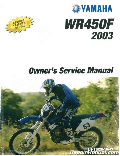 Read Online yamaha wr450f service repair pdf manual 2003 Audible