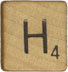scrabble h