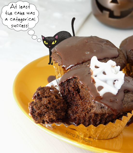 Spider Web Cupcakes *FAIL*