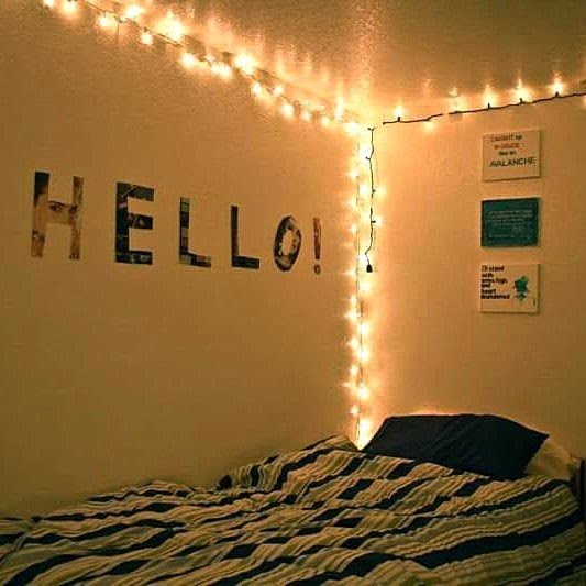 Hiasan Dinding Kamar Pake Lampu Tumblr - LAMPURABI