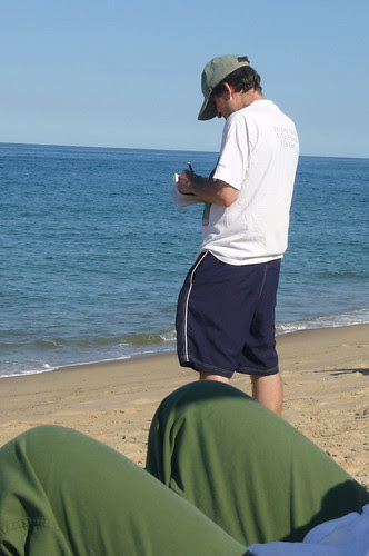 guy with a book