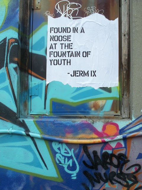 found in a noose...