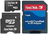 SanDisk microSD Mobile Memory 1GB SDSDQ-1024-J3K