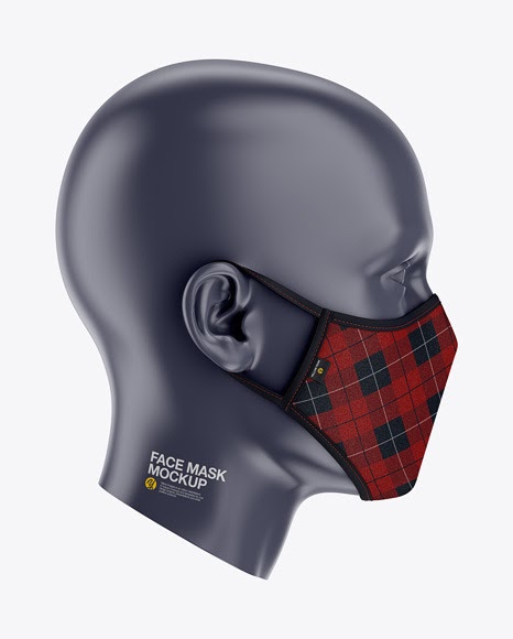 Download Surgical Face Mask Box Mockup Face Mask Mockup Side View In Apparel Mockups On Yellow Images Yellowimages Mockups