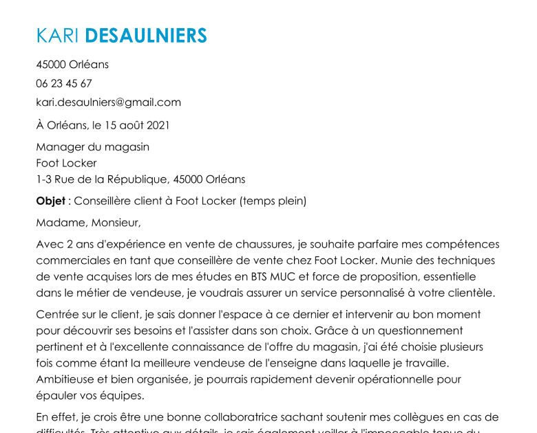 Lettre De Motivation Pour Emploi Centre Hospitalier