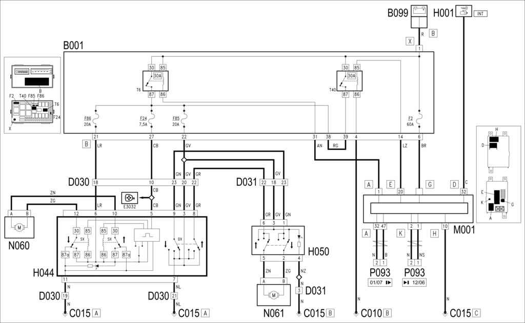 Fiat Punto Electrical Wiring Diagram