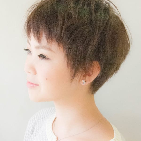 【ベストセレクション】 ハンサム ショート ショート ヘア 40 代 面 長 Kamigataideas