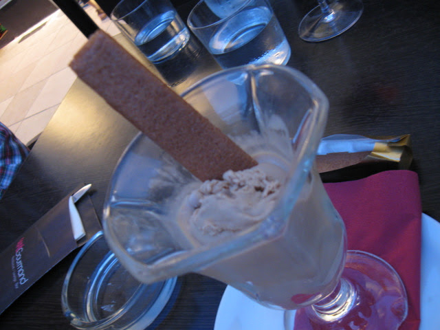 Salted caramel ice cream