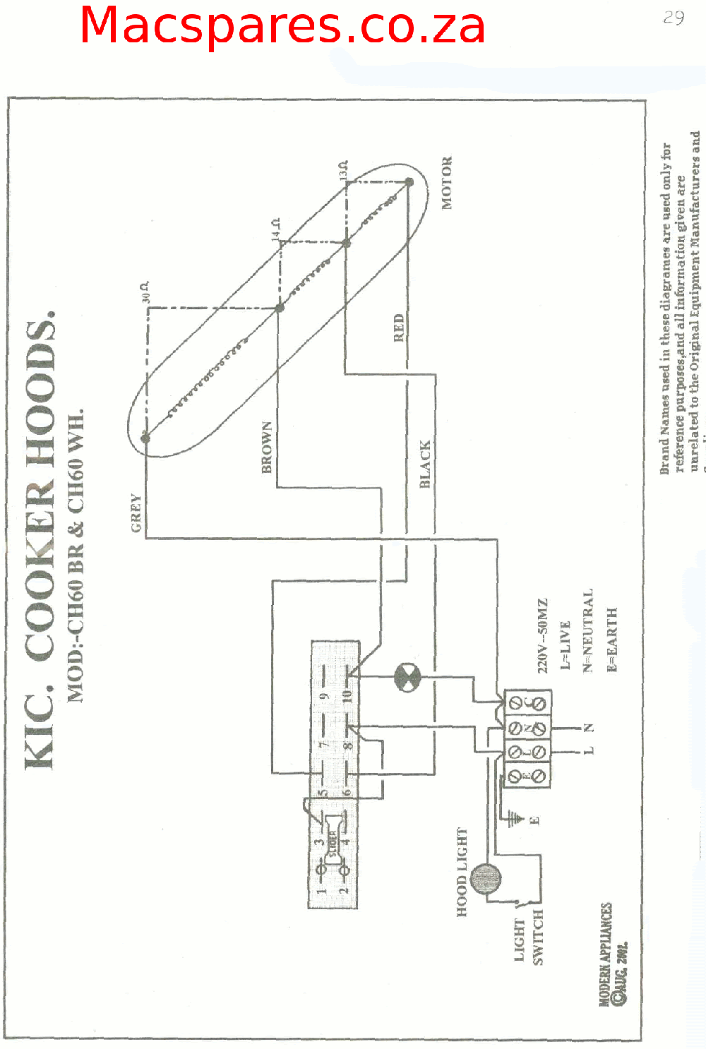 Defy Stove Wiring Diagram Diagram Helper