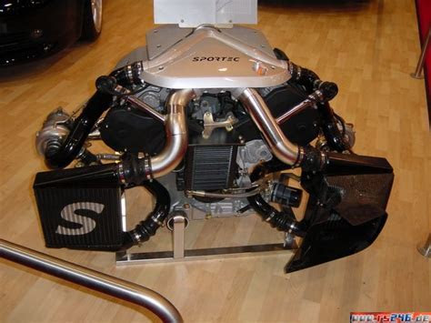 Sportec RS4 V6 engine. Sportec RS4 V6 engine.