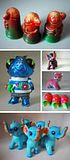 Rampage Toys's "Animal Farm" is a zoo full of colorful sofubi critters!